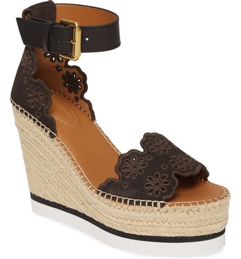 see by chloe espadrilles sale|see by chloe platform sandals.